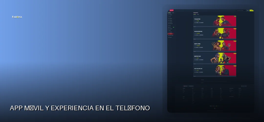 App móvil y experiencia en el teléfono